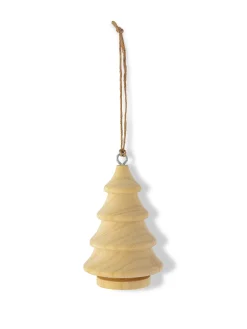 Addobbo albero in legno