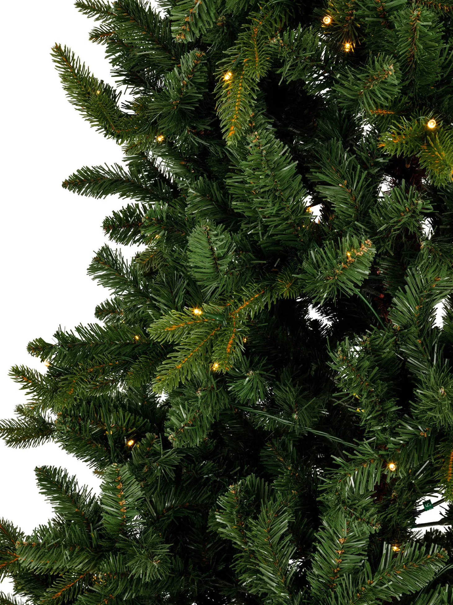 Albero di Natale Elkins con sfumature di verde H215 250LED