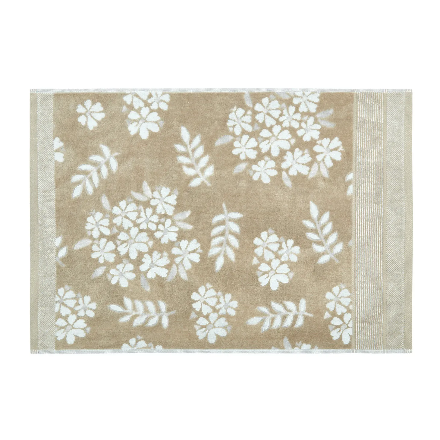 Asciugamano cotone velour motivo floreale Portofino