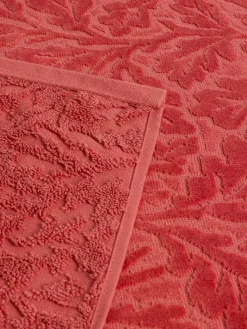 Asciugamano in cotone velour motivo in rilievo