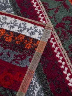 Asciugamano in spugna di cotone fantasia a fiori