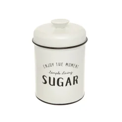 Barattolo ferro smaltato Sugar