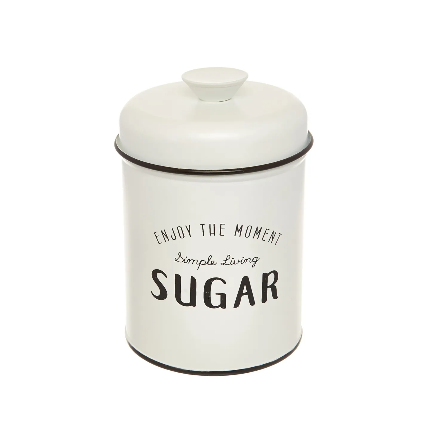 Barattolo ferro smaltato Sugar
