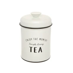 Barattolo ferro smaltato Tea