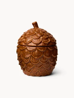 Barattolo in ceramica a pigna
