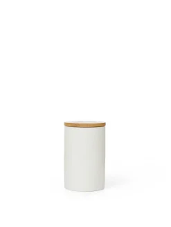 Barattolo in porcellana tappo bamboo