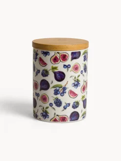 Barattolo new bone china motivo fichi