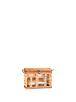 Baule decorativo in bamboo