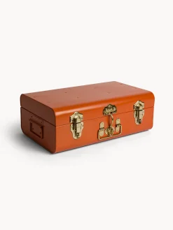 Baule decorativo in ferro verniciato