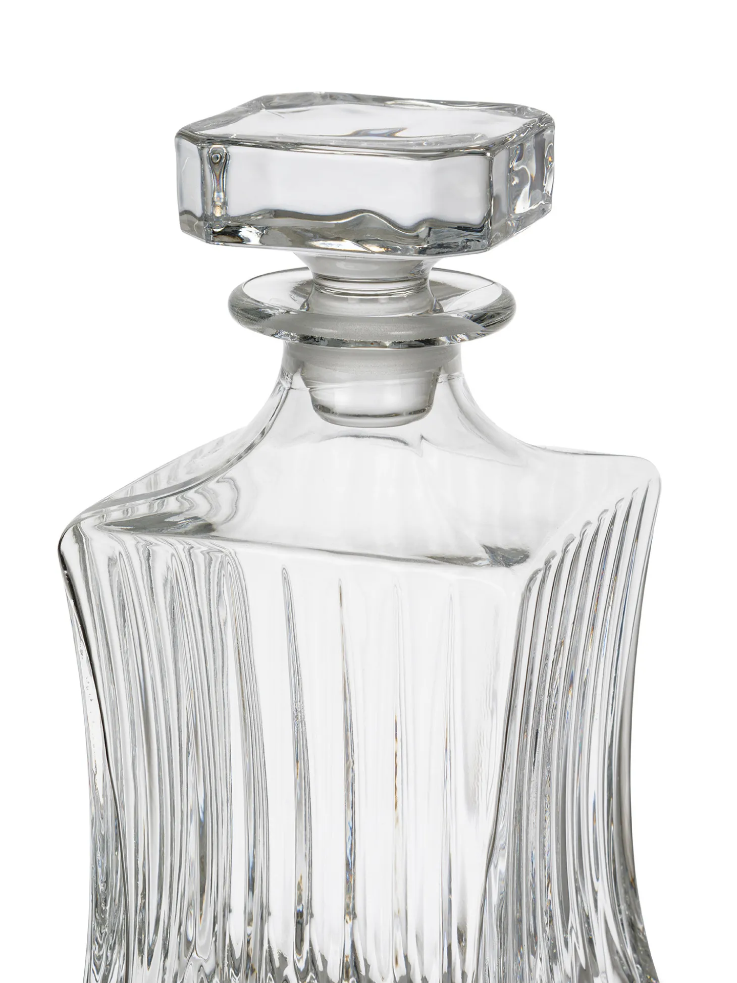 Bottiglia whisky in cristallo
