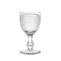 Calice acqua vetro sfaccettato