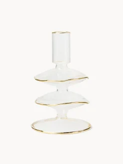 Candeliere in vetro borosilicato