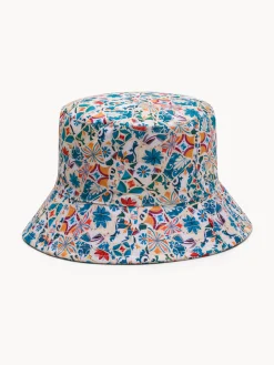 Cappello bucket motivo mosaico
