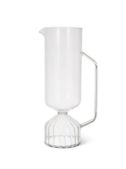 Caraffa vetro borosilicato base optical
