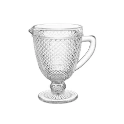 Caraffa vetro sfaccettato