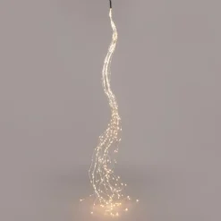 Catena luminosa effetto cascata luce ivory