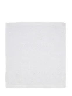 Cestino 4 lavette cotone tinta unita Thermae