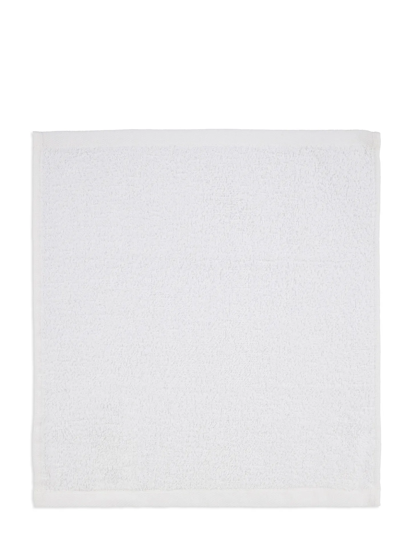 Cestino 4 lavette cotone tinta unita Thermae