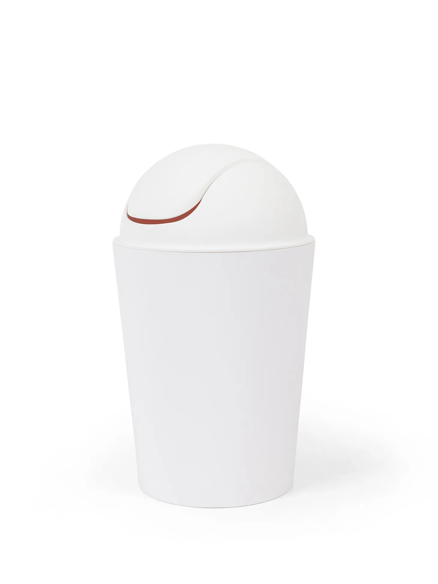 Cestino in plastica opaca