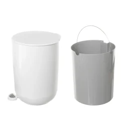 Cestino plastica con pedale