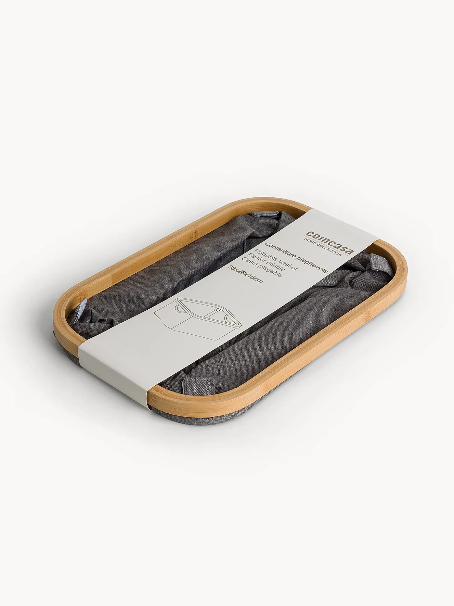 Cesto ergonomico in bamboo