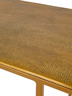 Consolle con finitura dorata Golden Hour