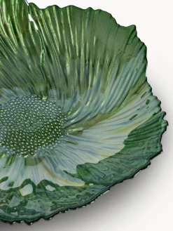 Coppa in vetro a forma fiore