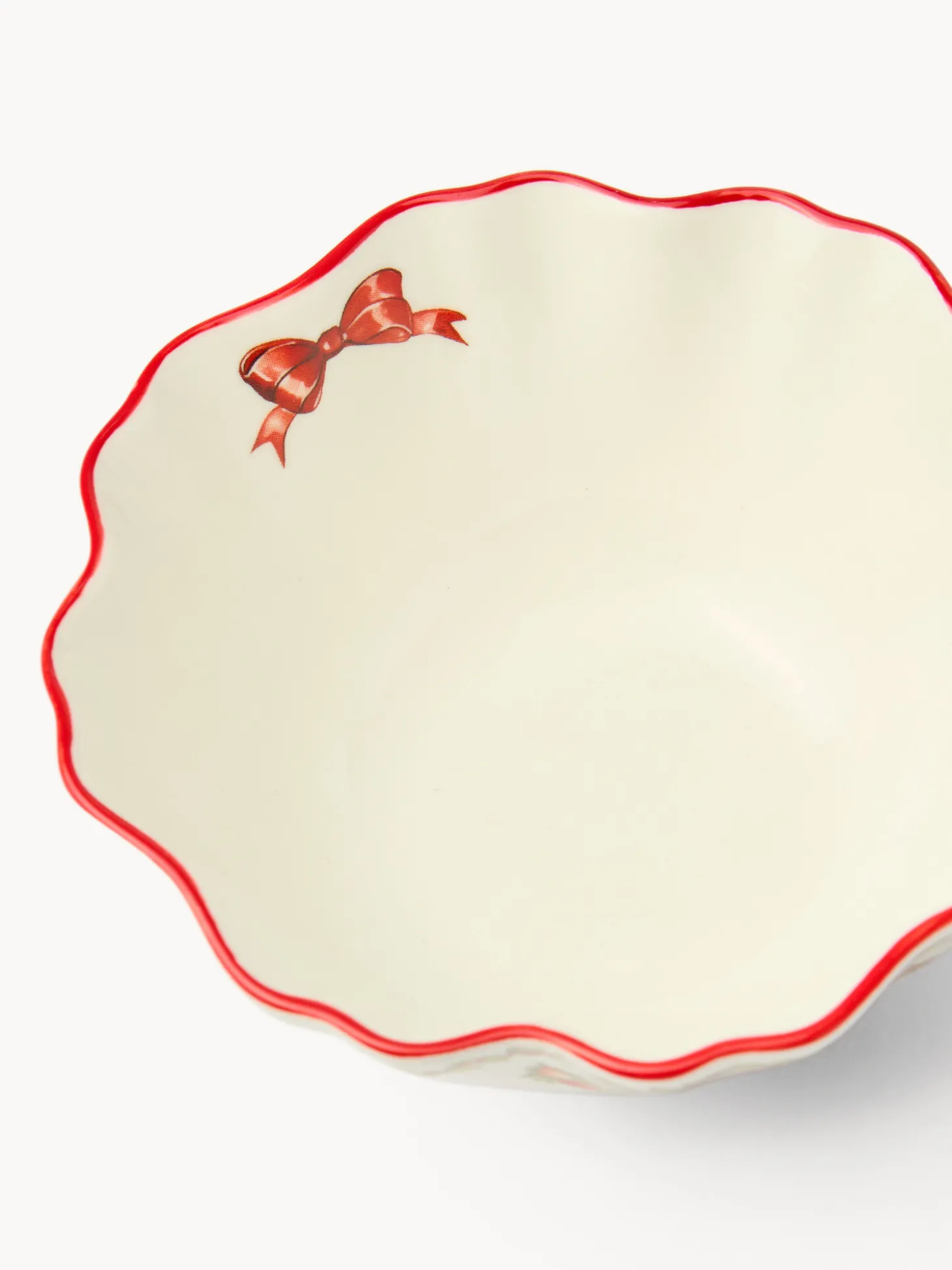 Coppetta in porcellana Natale vintage