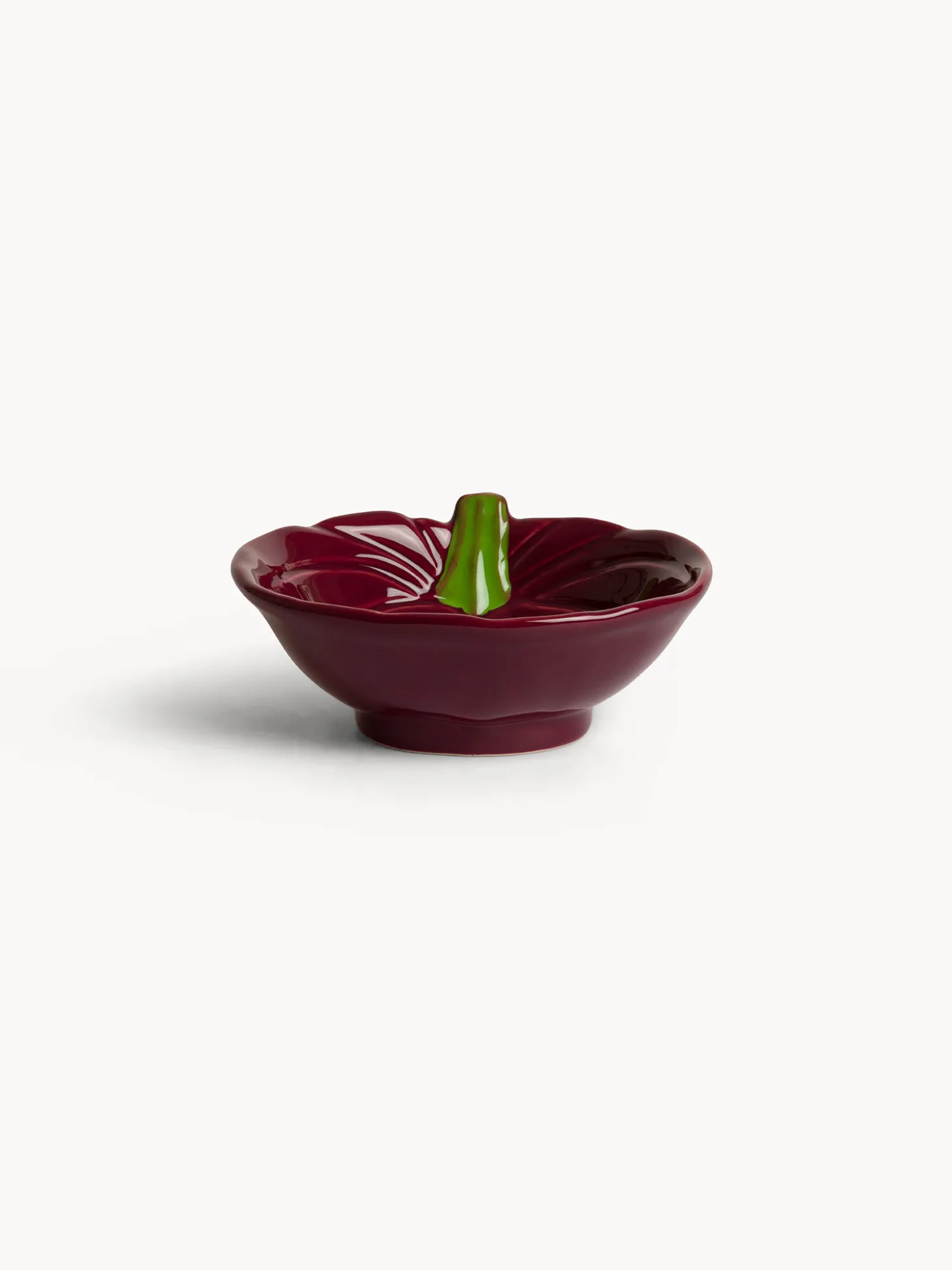 Coppetta in stoneware a forma zucca