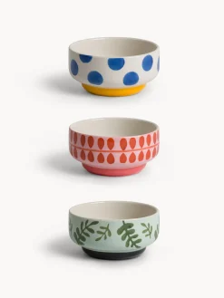 Coppette in ceramica motivi astratti