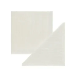 Coppia tovaglioli slub cotone