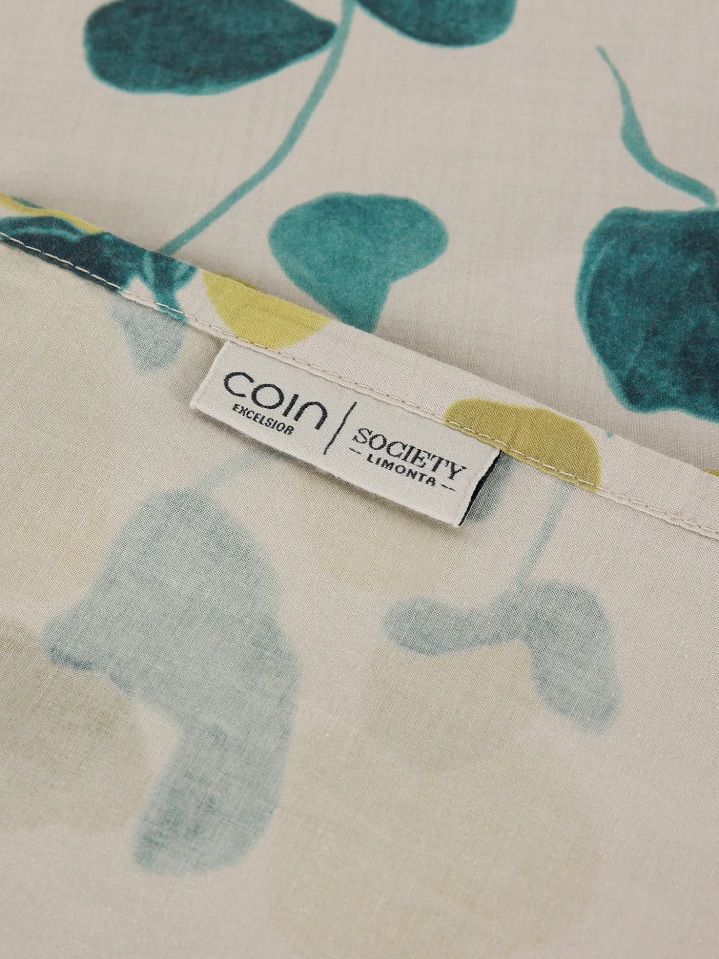 Copripiumino percalle di cotone stampato Special Capsule SOCIETY Made in Italy per Coincasa
