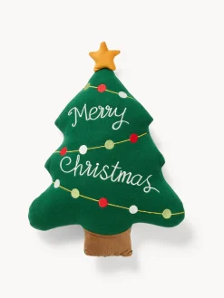 Cuscino a forma di albero di Natale
