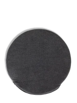Cuscino da sedia in cotone tinta unita