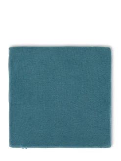 Cuscino da sedia in cotone tinta unita