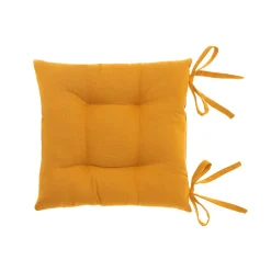 Cuscino da sedia mèlange a trama fiammata