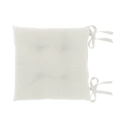 Cuscino sedia slub cotone