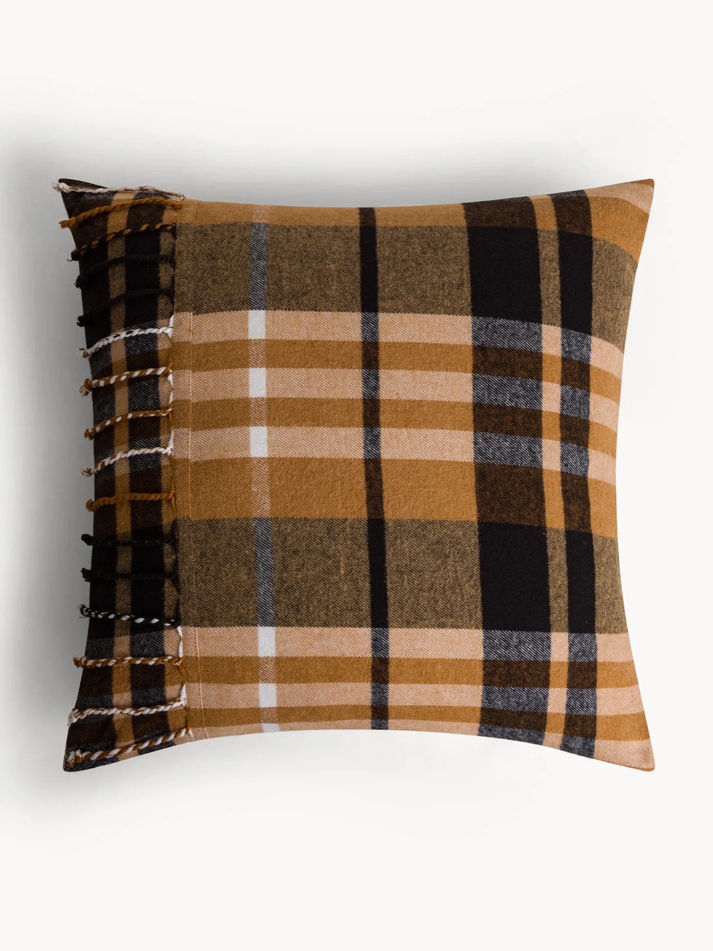 Cuscino 45x45 cm in cotone check