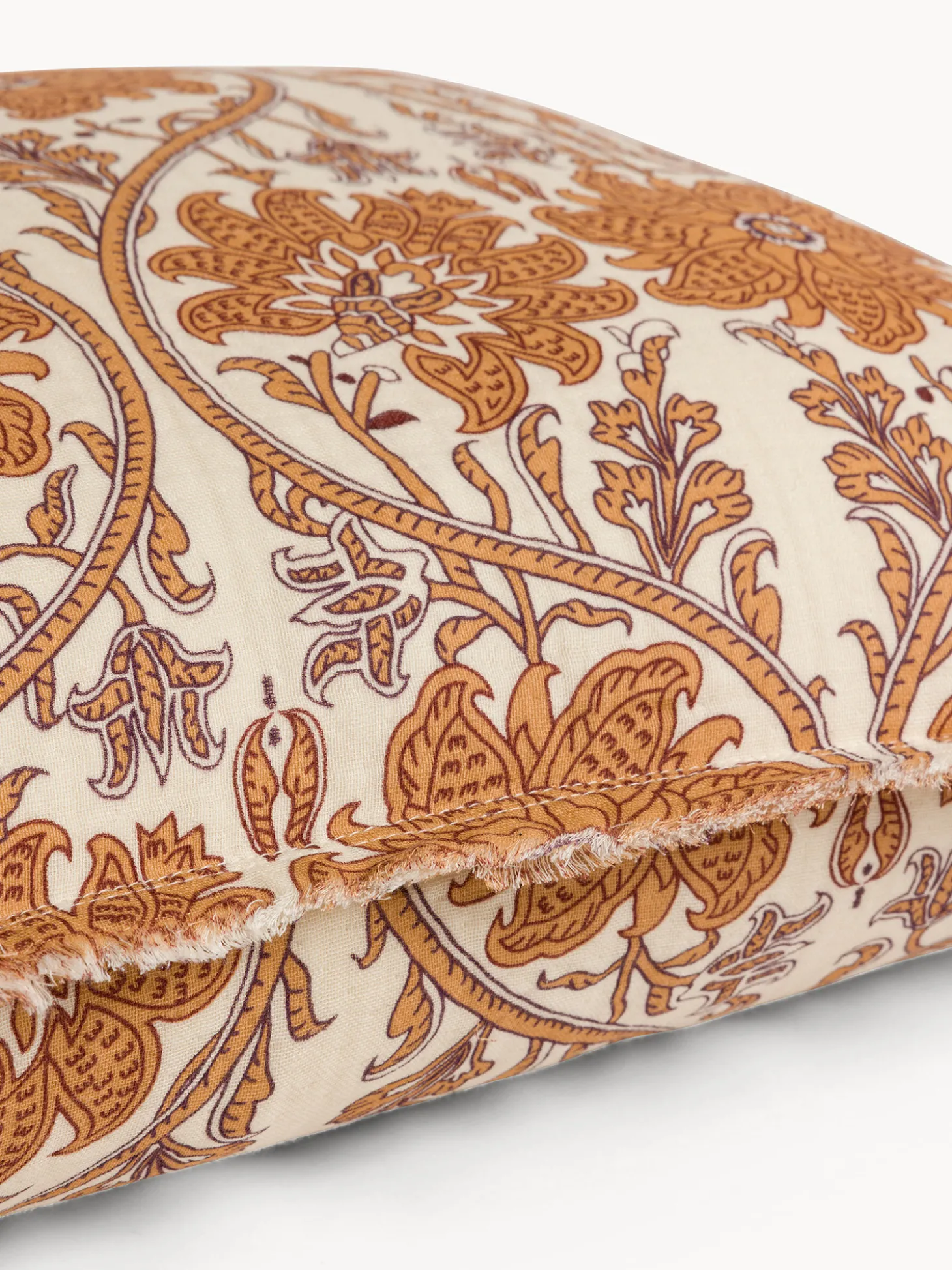 Cuscino 50x50 cm in cotone con stampa floreale
