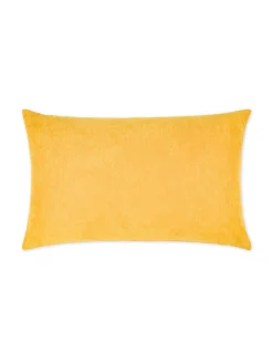 Cuscino 35x55 cm in velluto jacquard motivo geometrico
