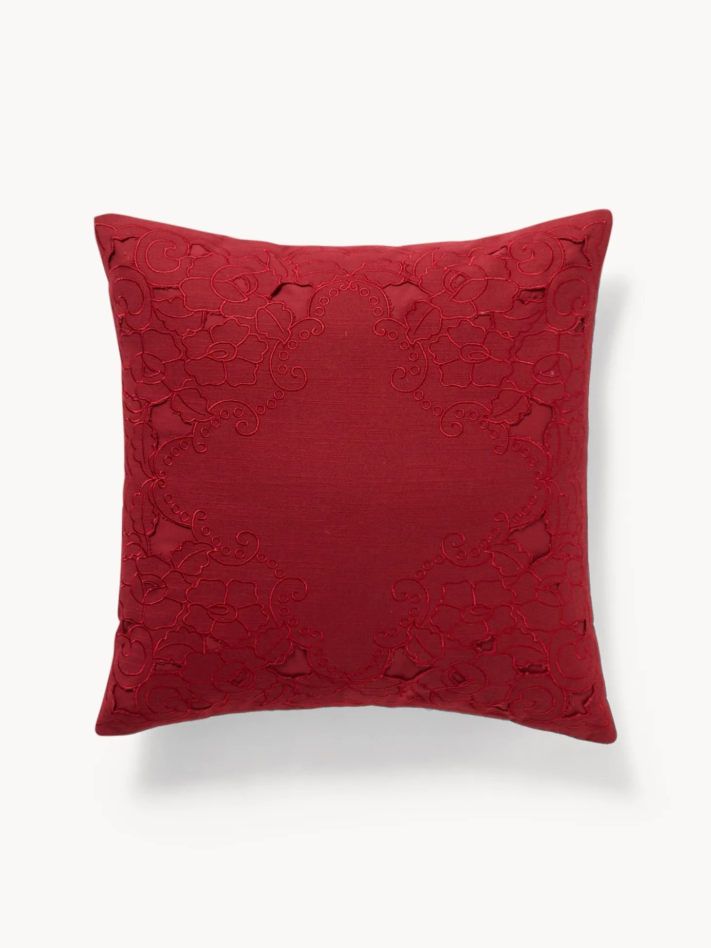 Cuscino 45x45 cm intagli laser
