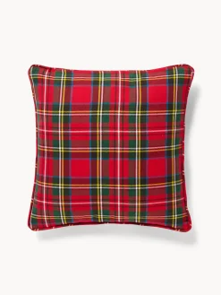 Cuscino 45x45 in cotone motivo tartan