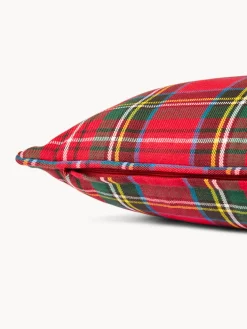 Cuscino 45x45 in cotone motivo tartan
