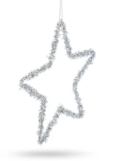 Decorazione a stella in plastica