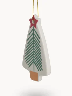 Decorazione in ceramica a forma di albero