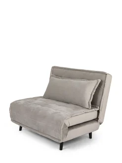 Divano letto in velluto Guest