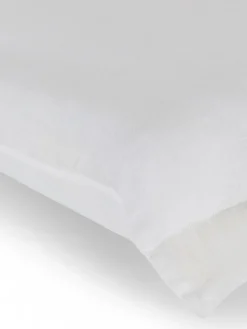 Federa in lino e cotone tinta unita Zefiro