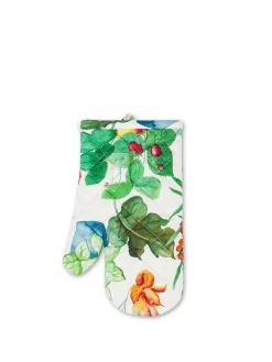 Guanto da cucina panama di cotone stampa vegetale