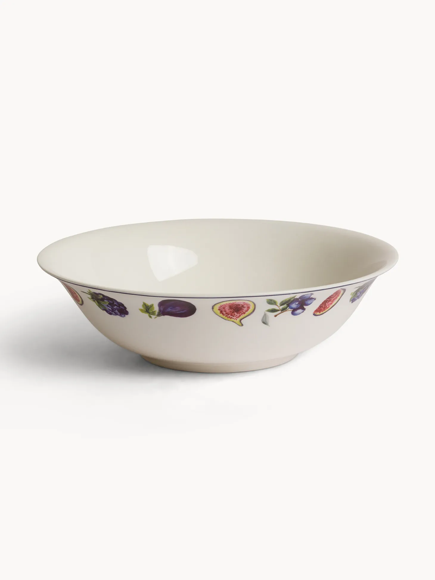 Insalatiera new bone china motivo fichi