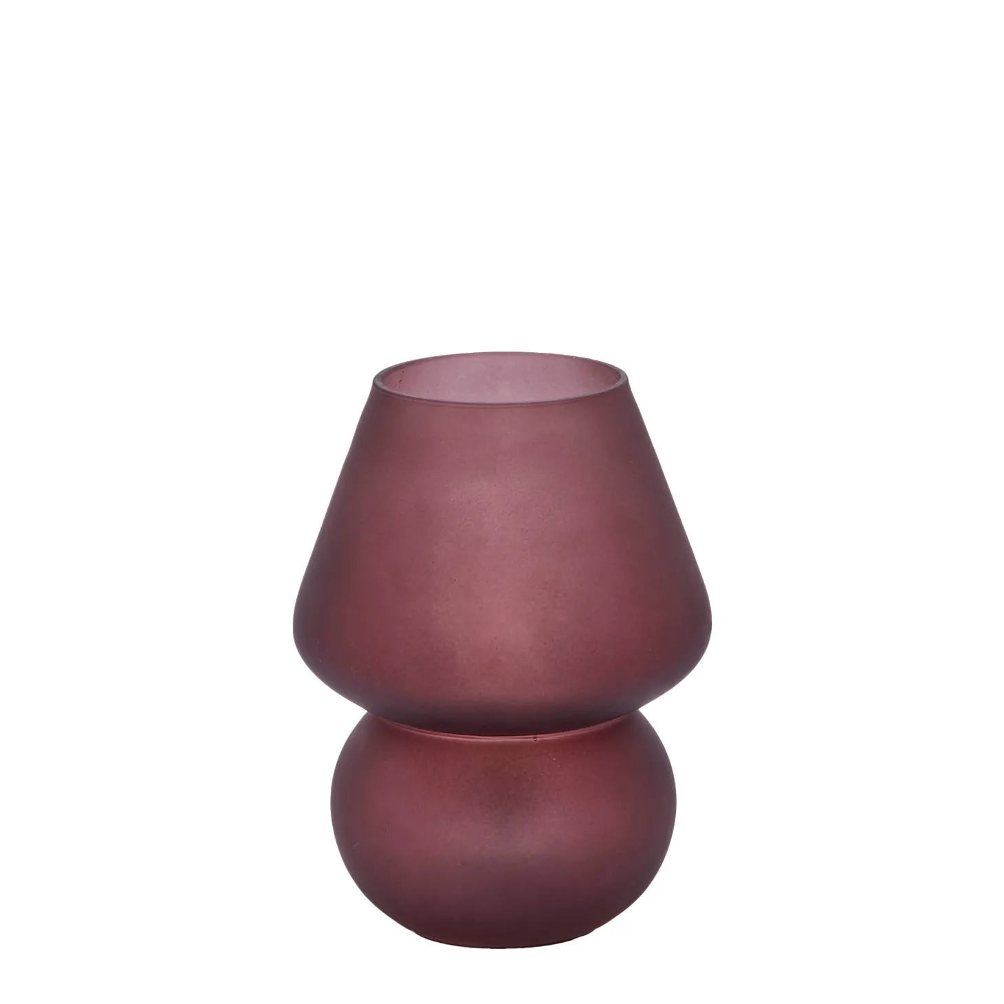 Lampada led in vetro, ricarica USB H20